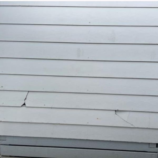 Fibre cement cladding repairs